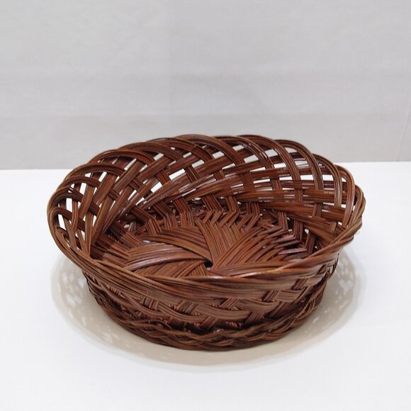 Wicker Basket Handwoven Rattan aesthetic appeal Sturdy Strong Long Lasting Use - Picture 3 of 6